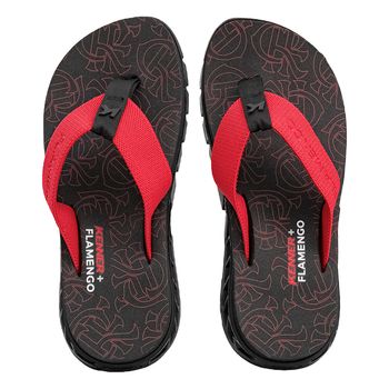 Sandalia-Preto-e-Vermelho-Rakka-Flamengo-|-Kenner-Tamanho--42---Cor--PRETO-0